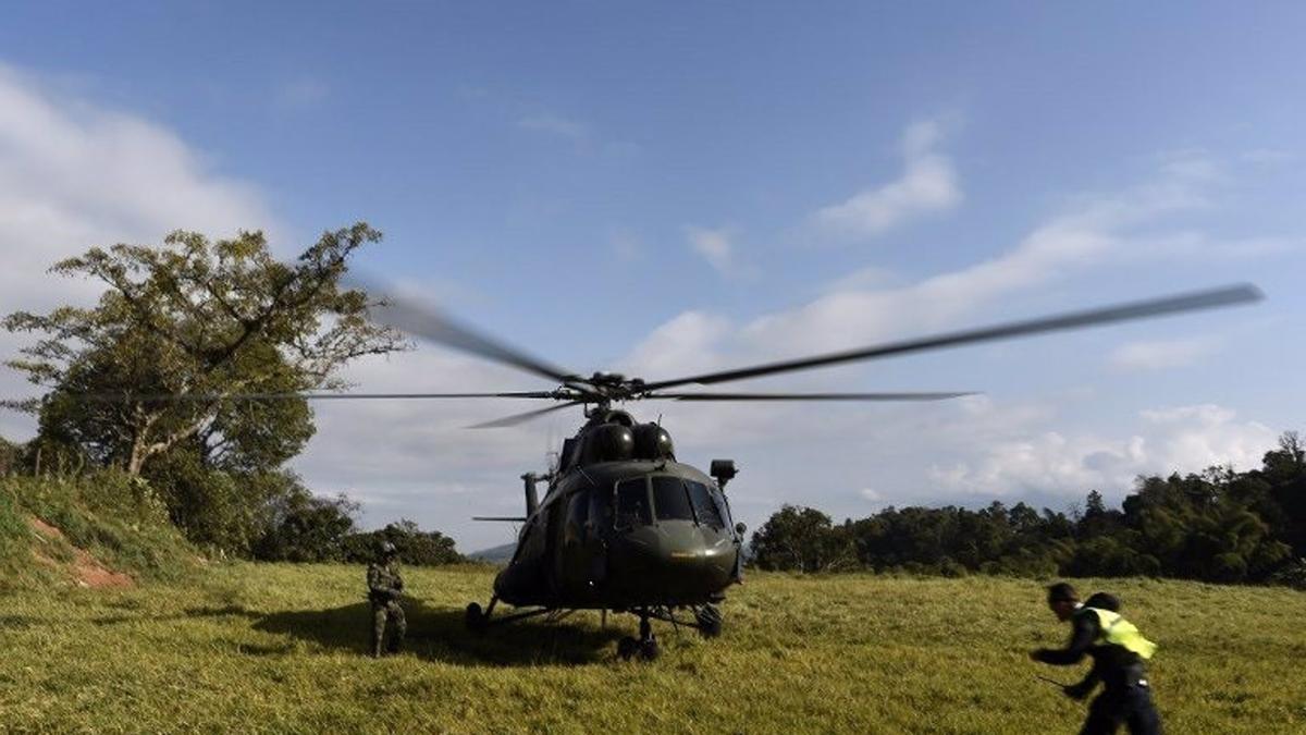 Tragedia en el sur de Bolívar: helicóptero militar se estrella