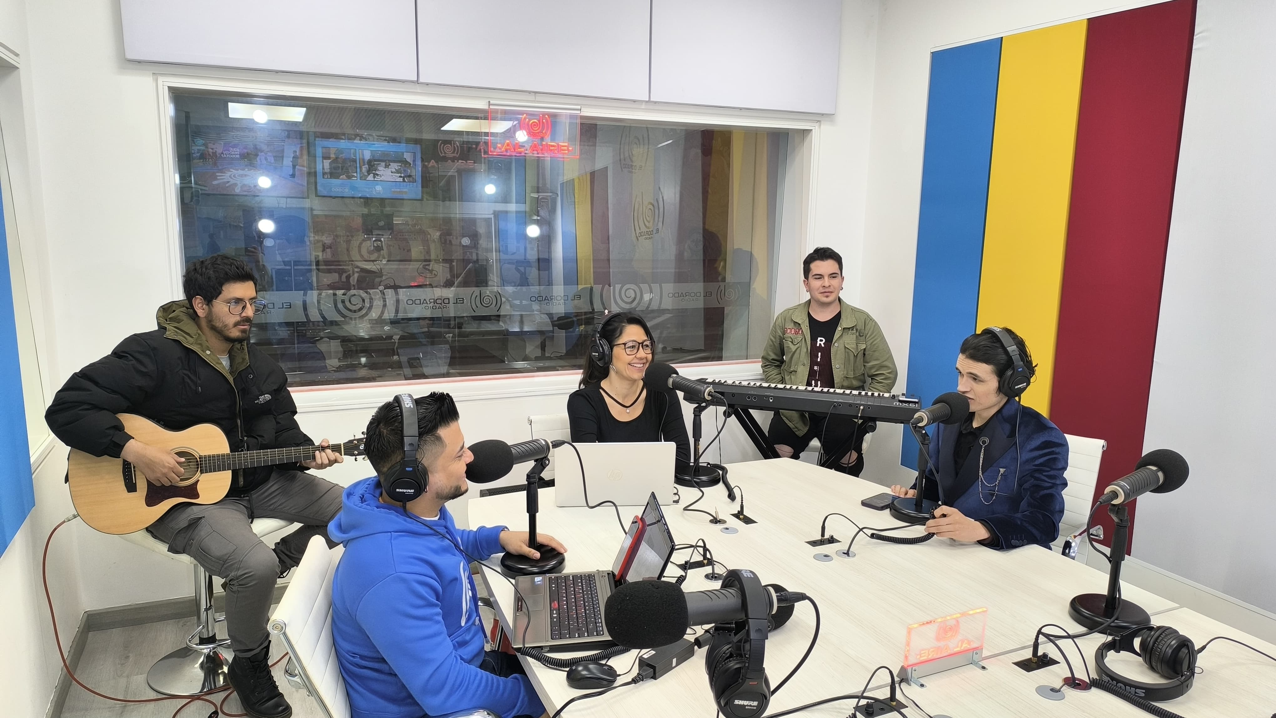 Leonardo Favio llegó a El Dorado Radio 