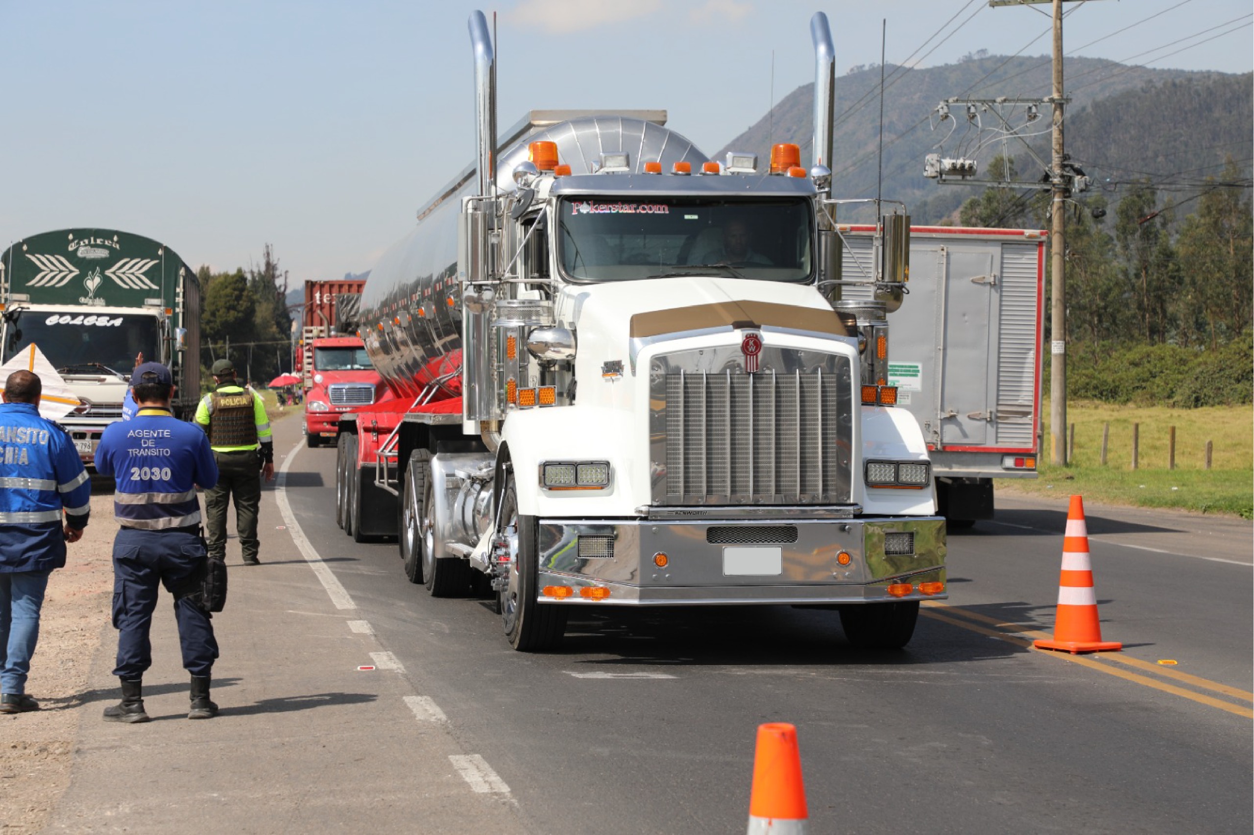 Alcaldía de Chía anuncia restricción de vehículos de carga pesada para mejorar la movilidad