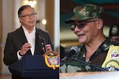 Ofensiva de Petro contra el Estado Mayor Central de las FARC  