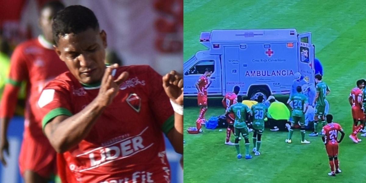 Futbolista Brayan Correa, fuera de peligro tras fuerte golpe en la cabeza