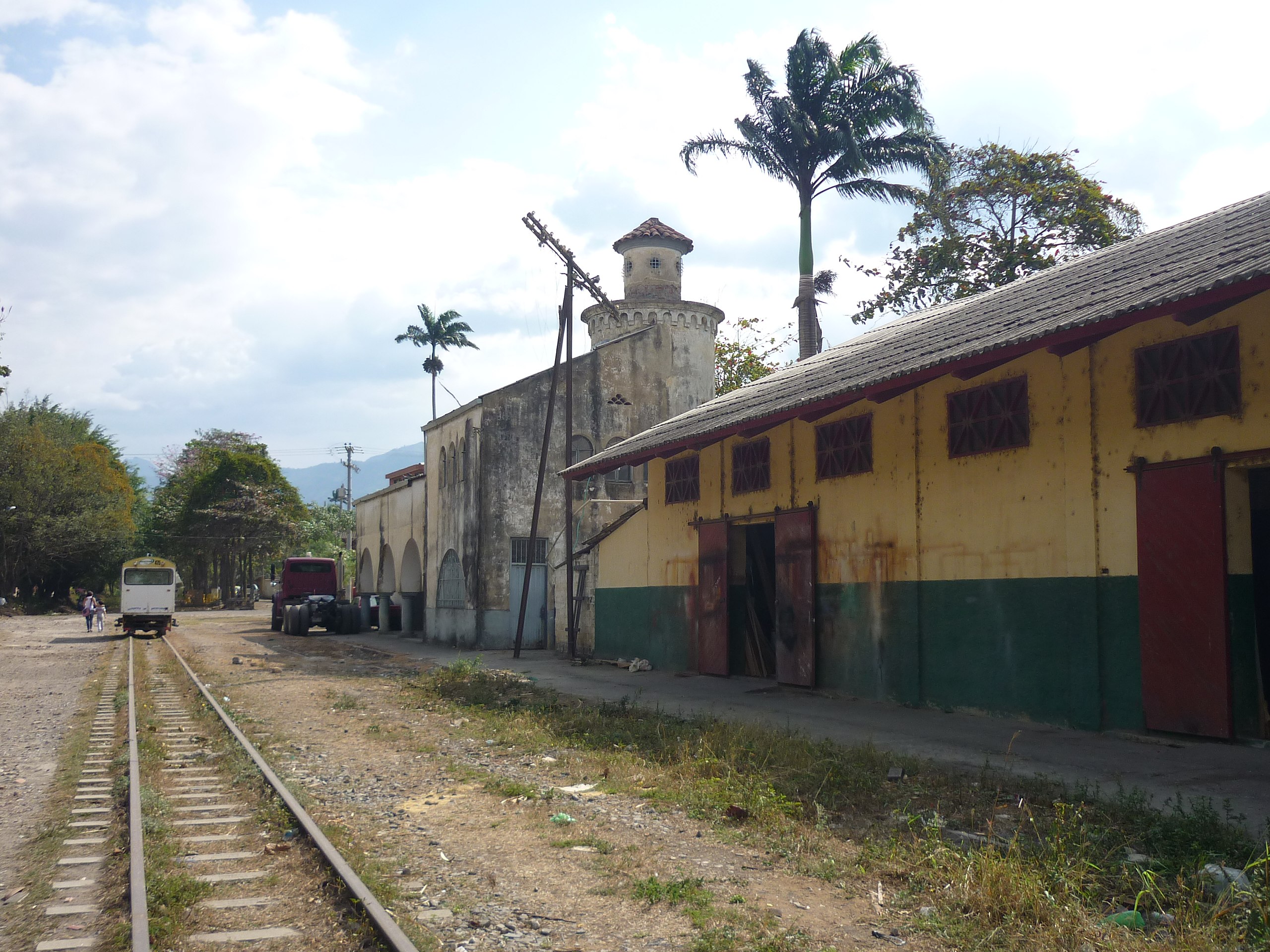 Avanza la rehabilitación de la estación férrea Bagazal en Villeta (Cundinamarca)