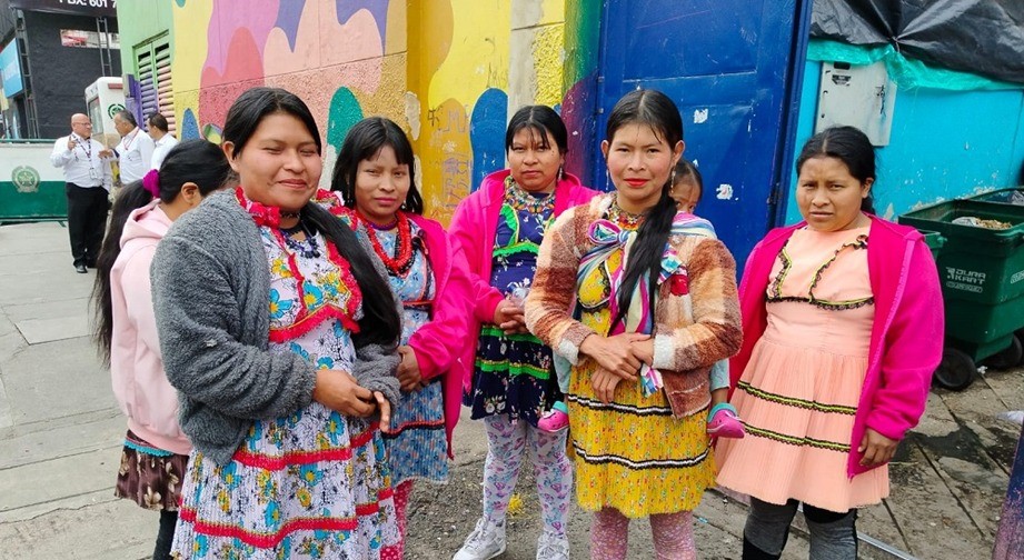 Niños y adolescentes Emberá reciben atención integral en Centros Amar de Bogotá