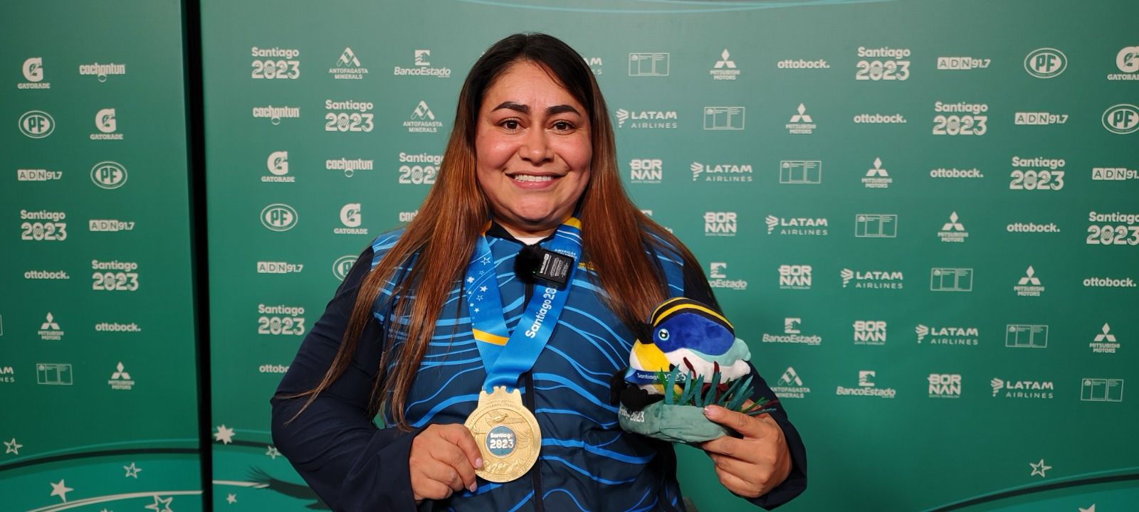 Bertha Fernández ganó medalla de oro en los Juegos Parapanamericanos