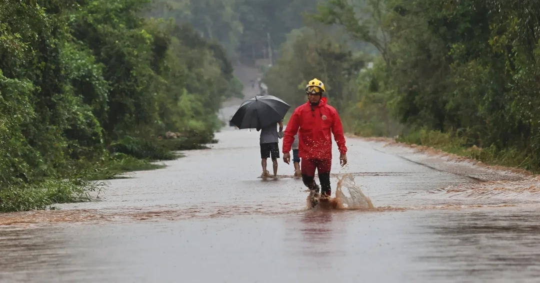 Sur de Brasil enfrenta nueva amenaza de inundaciones con el aumento de los niveles de los ríos