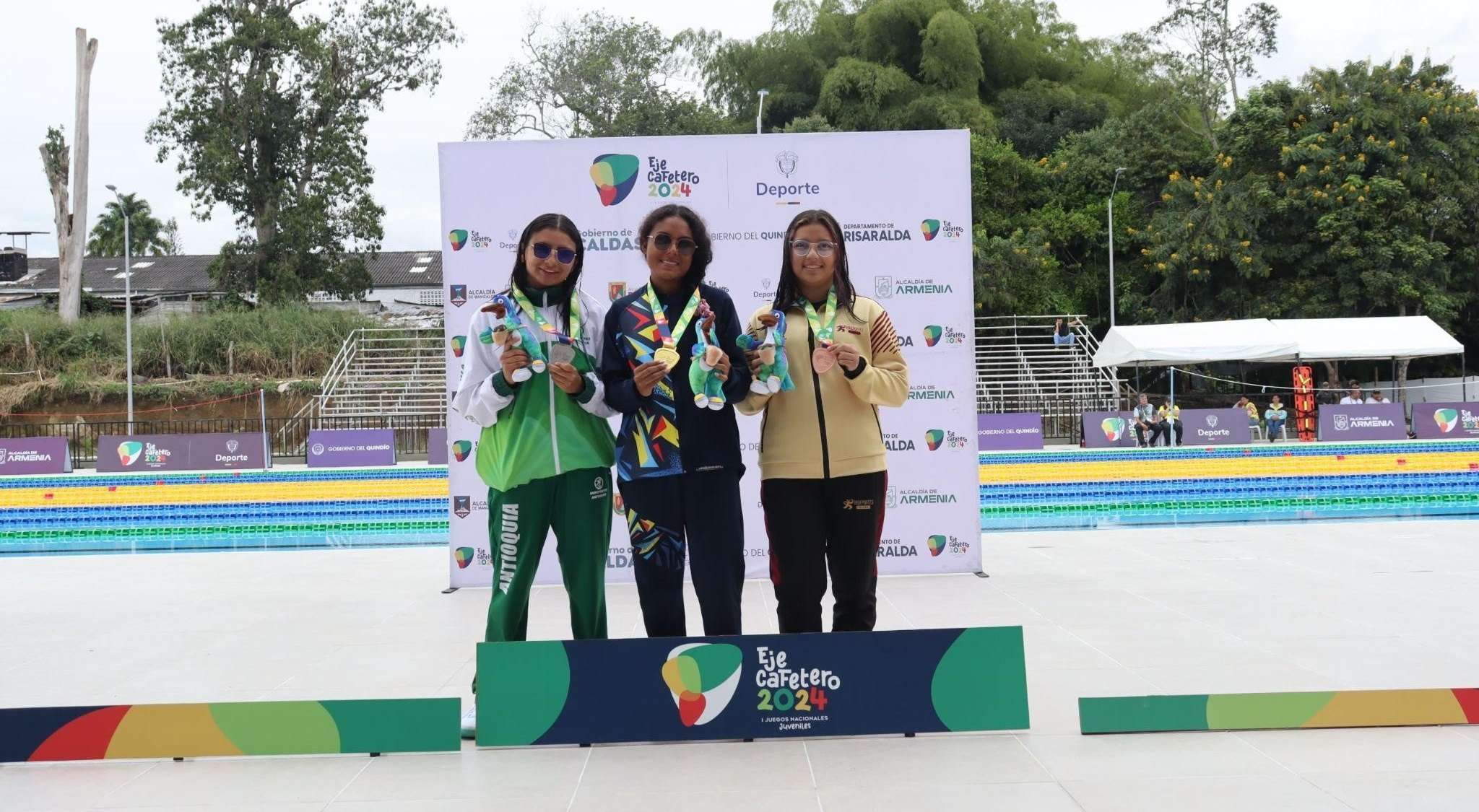 Cundinamarca logra 10 medallas en paranatación juvenil