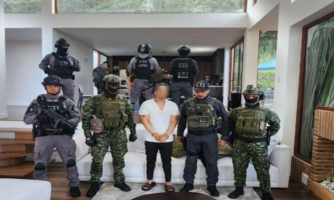 Capturan en Chía a alias ´El Hombre´, cabecilla de la red de narcotráfico Red Falcon.