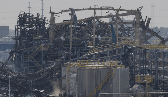 Explosión en planta química de China deja cinco muertos y seis desaparecidos
