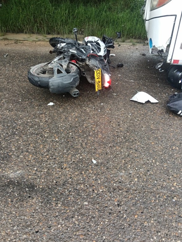 Motociclista pierde la vida en accidente de tránsito en la variante de Guasca