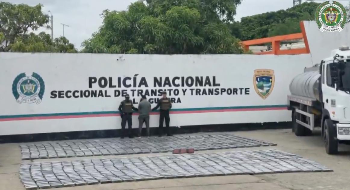 Incautan más de 1,2 toneladas de cocaína en operativo en La Guajira