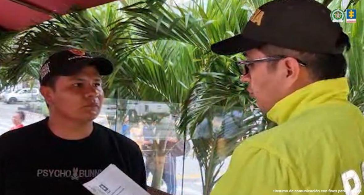 Capturan en Cartagena a alias Indio responsable de enviar cocaína a EE. UU. y Europa