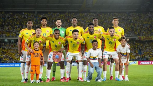 Colombia se mantiene en el puesto 14 del ranking FIFA