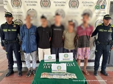 Desarticulan grupo delincuencial vinculado al tráfico local de estupefacientes en Flandes