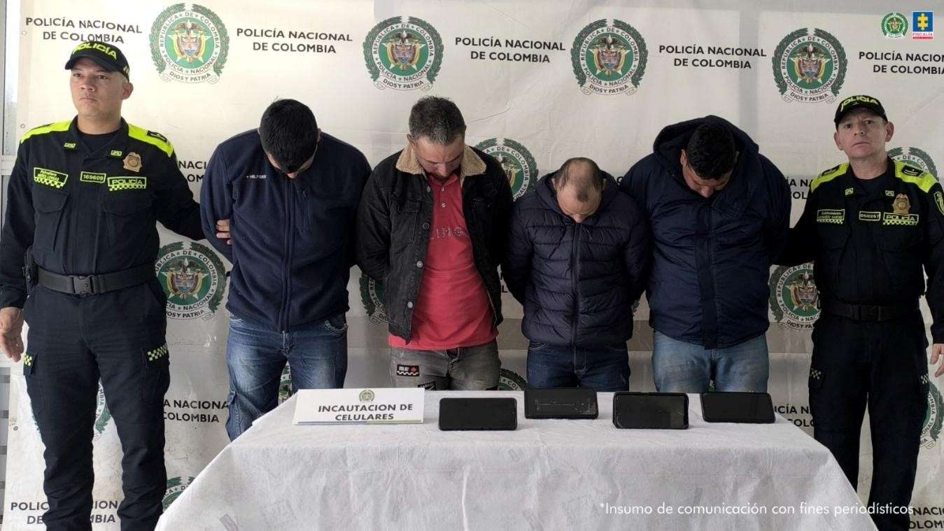 Judicializadas cuatro personas por presunto robo de ganado en Chocontá
