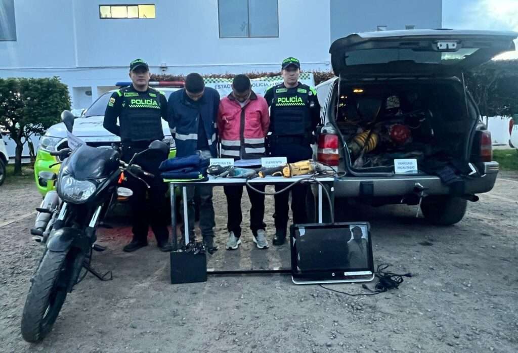 Doble golpe a la delincuencia en Cundinamarca