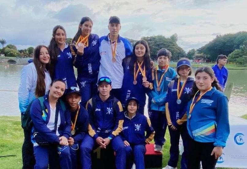Cundinamarca logró 27 medallas en el Gran Prix Nacional de Canotaje de velocidad