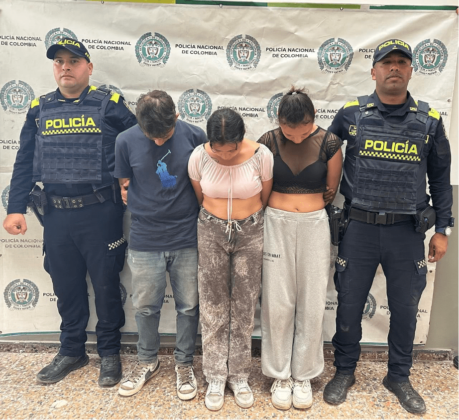 Capturan a tres integrantes de ‘Los Usurpadores’ en Quebradanegra por secuestro y hurto