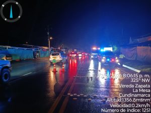 Fuertes lluvias en La Mesa dejaron una víctima fatal y múltiples emergencias