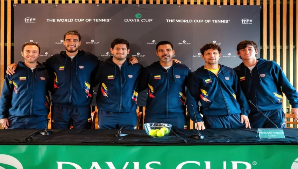 Colombia enfrentará a Países Bajos en el Grupo Mundial I de la Copa Davis