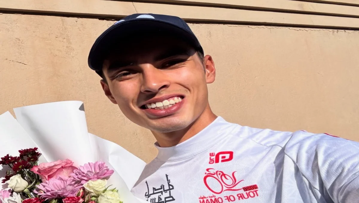 Diego Pescador, mejor joven del Tour de Omán