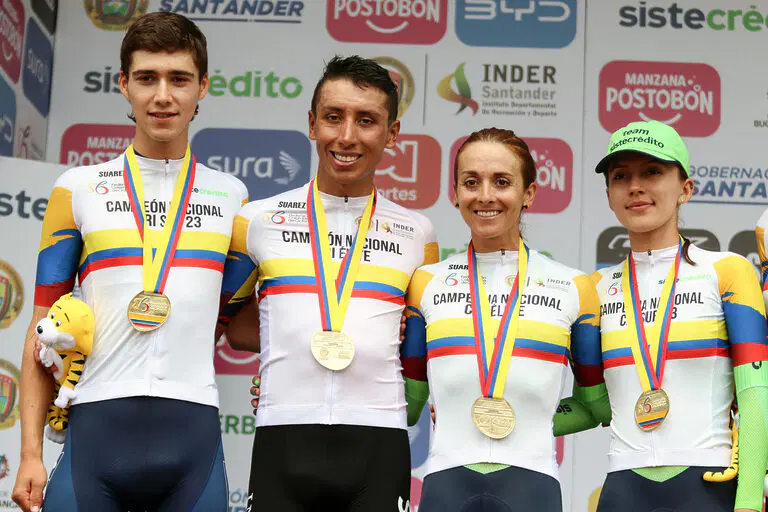 Las estrellas del ciclismo colombiano estarán en los Nacionales de Ruta en Cundinamarca