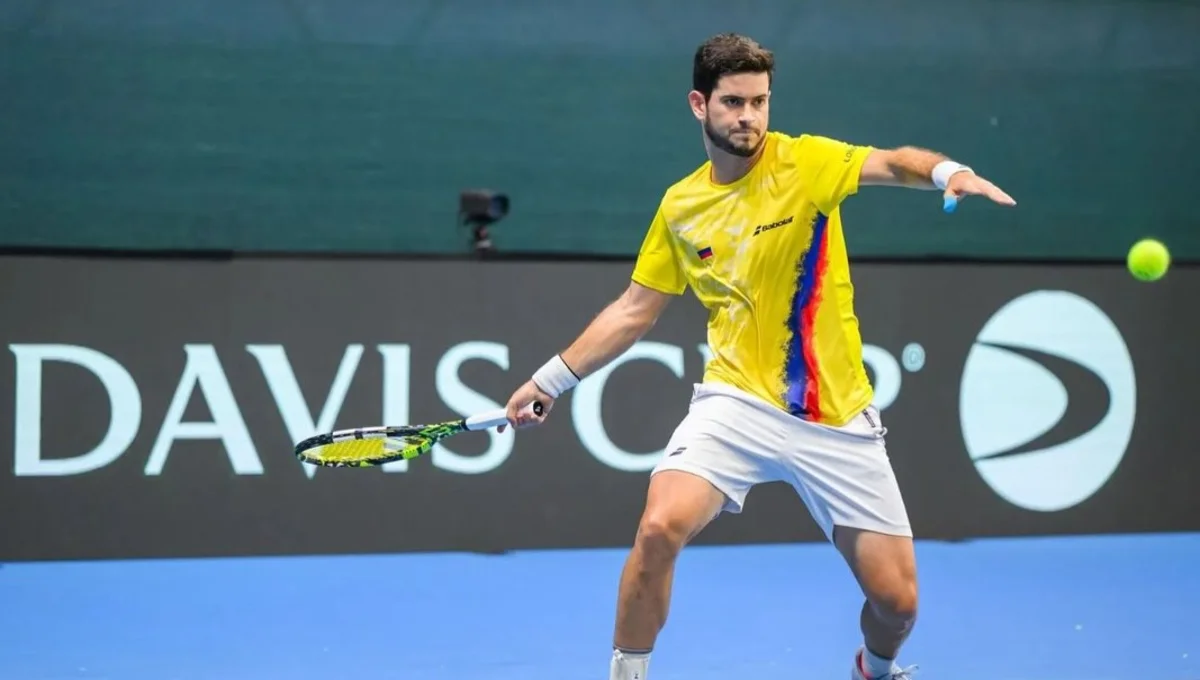 Nicolás Mejía se convirtió en el nuevo número uno del tenis colombiano