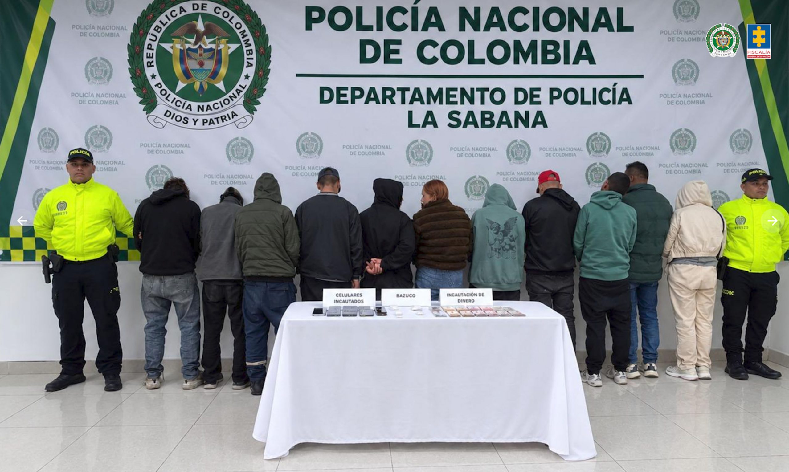 Judicializan 11 integrantes de ‘Los de la Frontera’ por vender drogas en Tocancipá